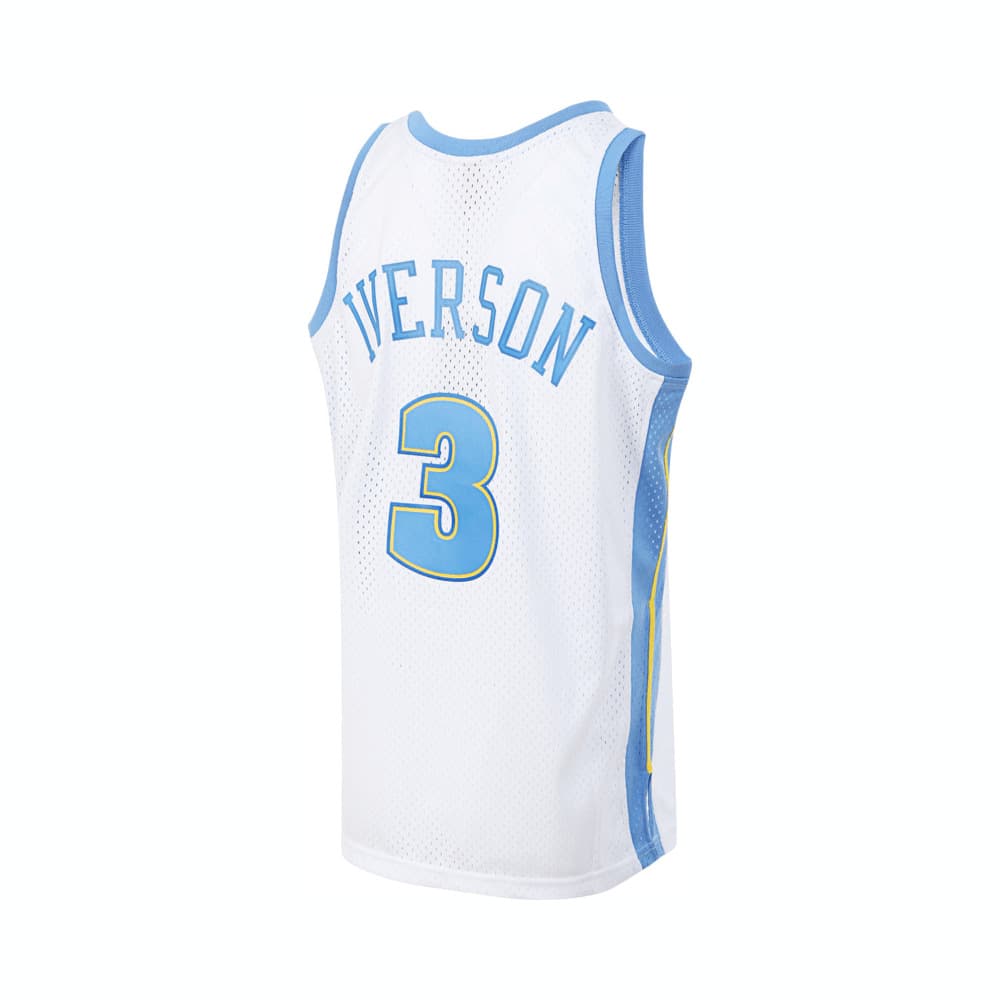 Баскетбольная майка Mitchell & Ness NBA Retro Jersey Iverson 3 White - изображение 2