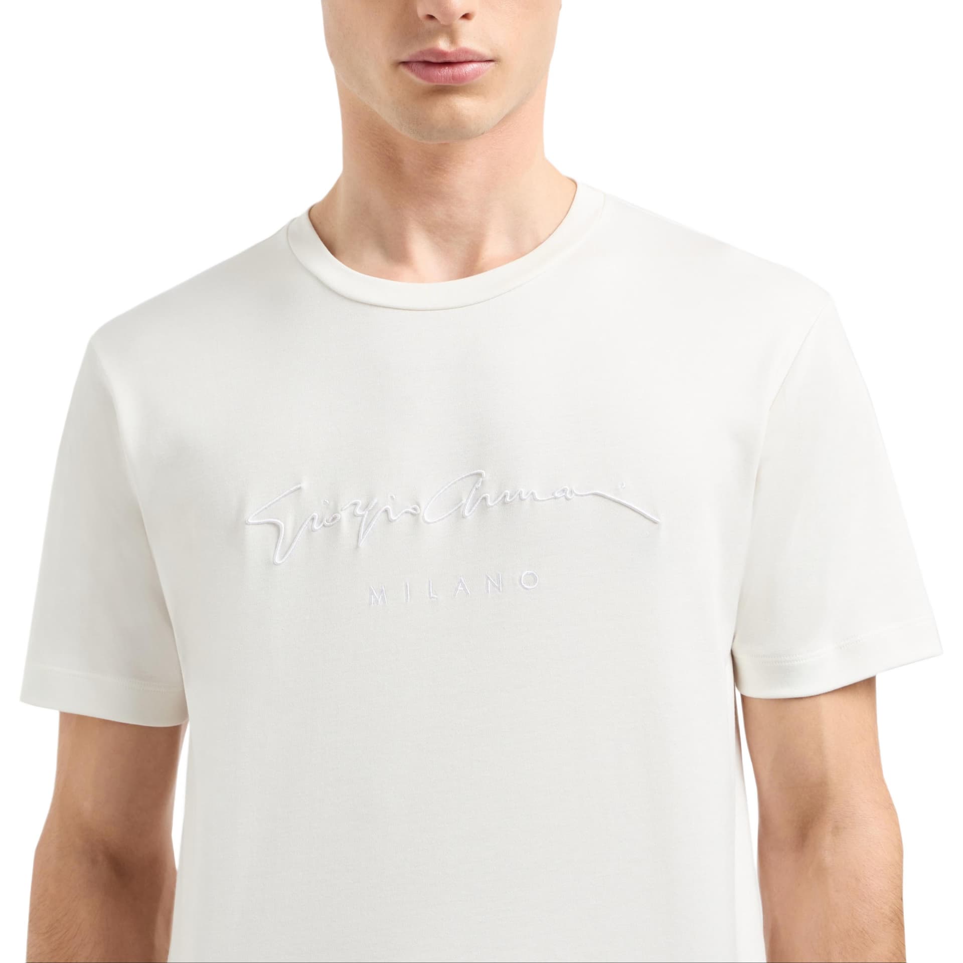 Футболка GIORGIO ARMANI SS22 LogoT - изображение 5
