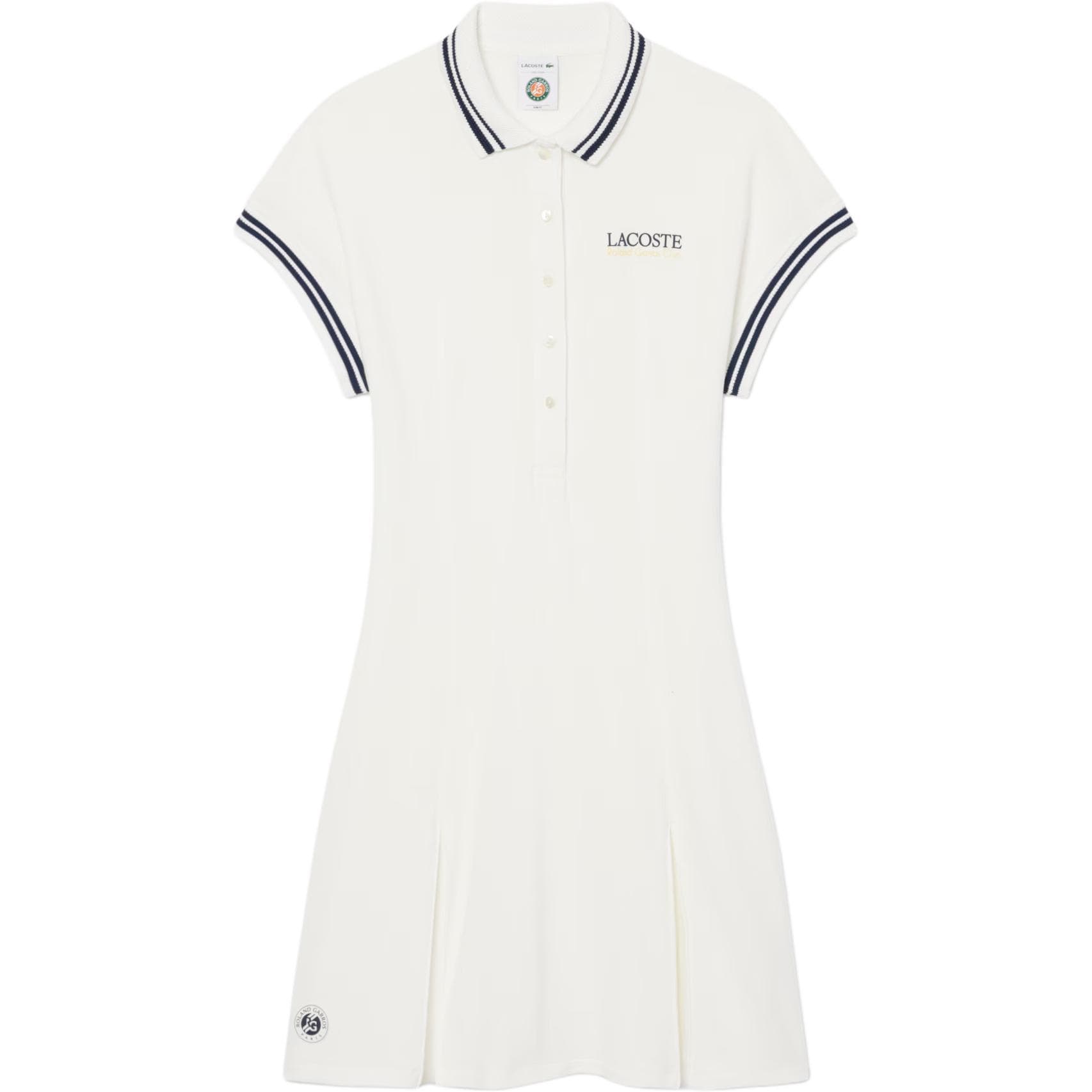 Платье LACOSTE Короткое платье с короткими рукавами для женщин - изображение 1