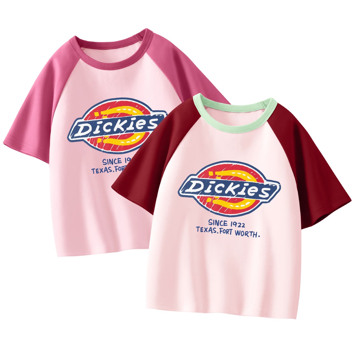 Футболка Dickies T-рубашка 2 предмета комплект волшебных цветов для детей - изображение 1