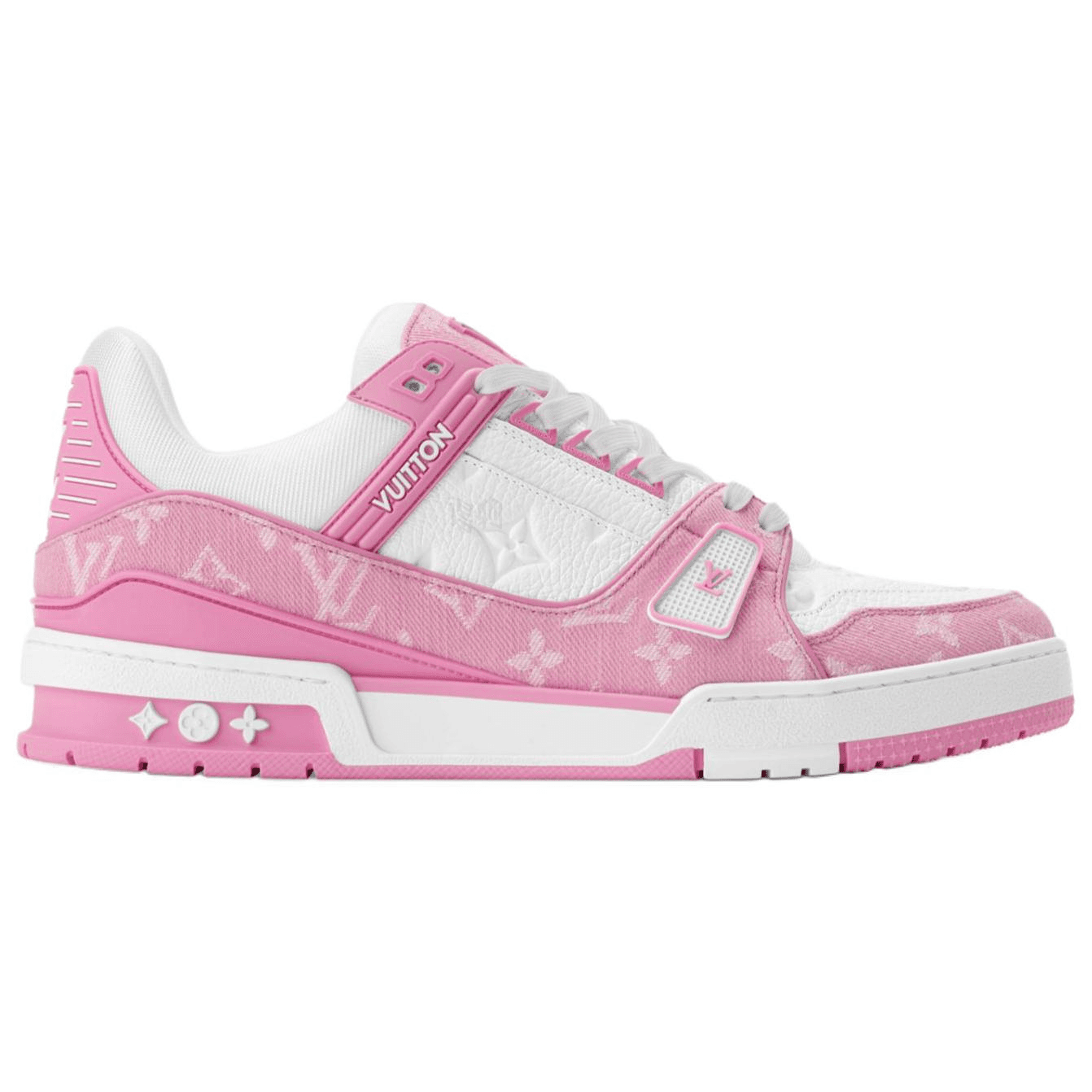 Кроссовки Louis Vuitton Trainer Pink - изображение 2