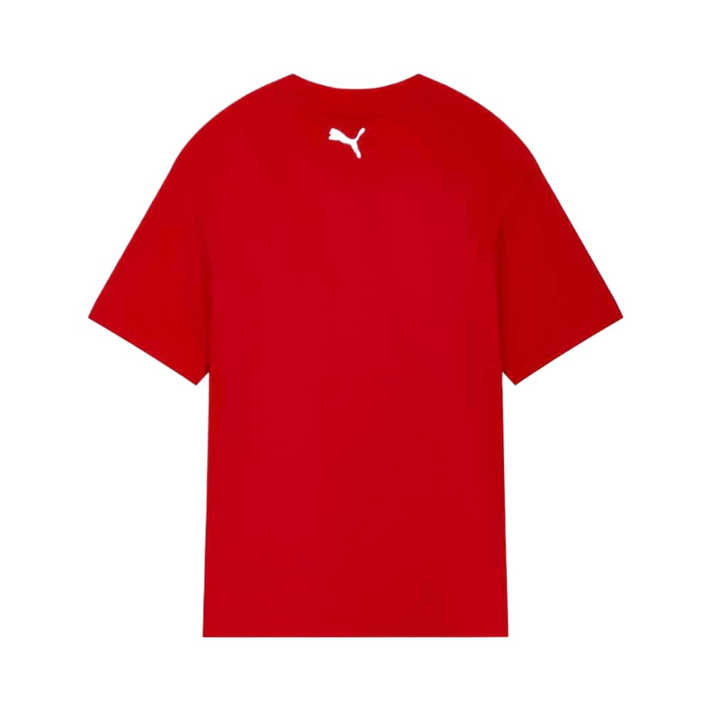 Футболка PUMA Red Kids T-Shirts - изображение 2