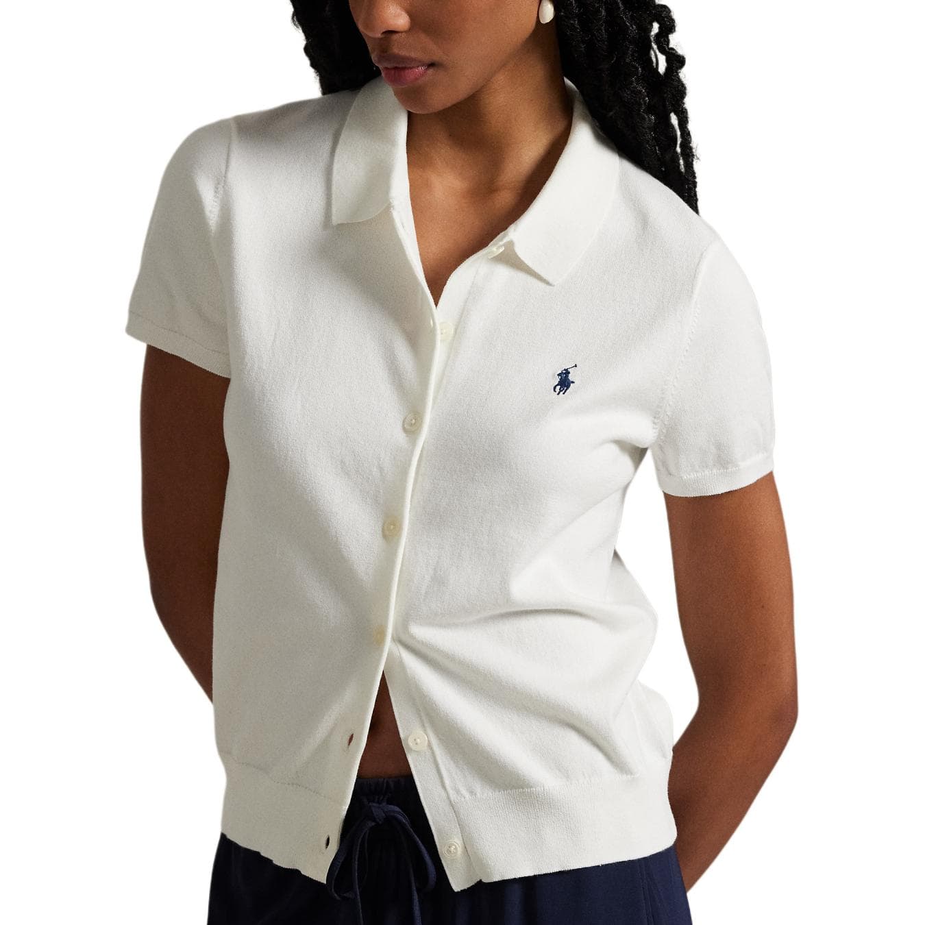 Кофта Polo Ralph Lauren SS25 Трикотаж Стандартный размер Women's White - изображение 2