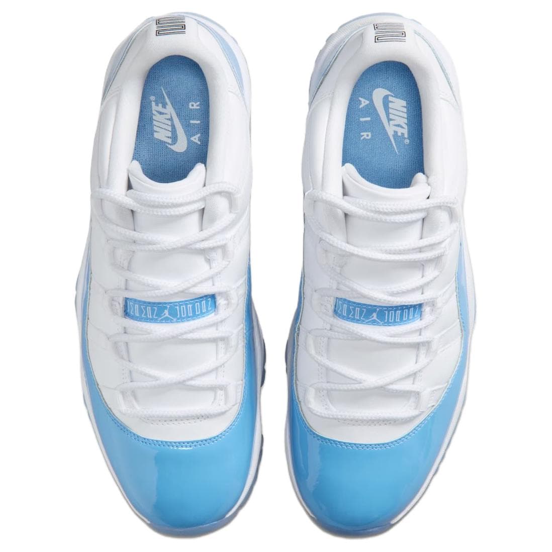 Ретро баскетбольные кроссовки Jordan Air Jordan 11 Low Топ Ретро Баскетбольные Кроссовки Мужские Белый Синий - изображение 4