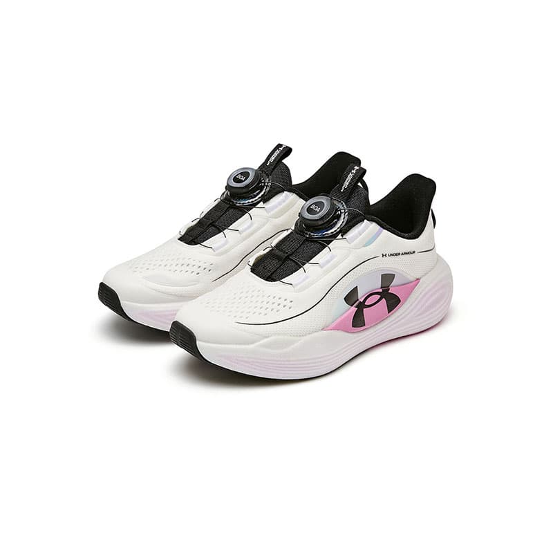 Кроссовки Under Armour Urban Outdoors Kids Running Sneakers Low Top White Pink Kids - изображение 2
