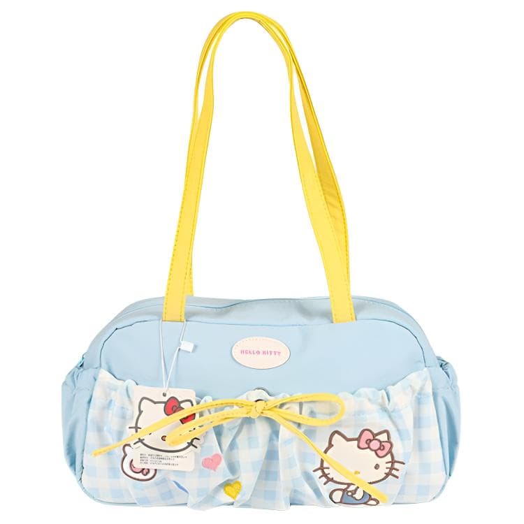Мини-сумка Sanrio Полиэстеровая сумка Boston сумка через плечо женская синяя розовая - изображение 1