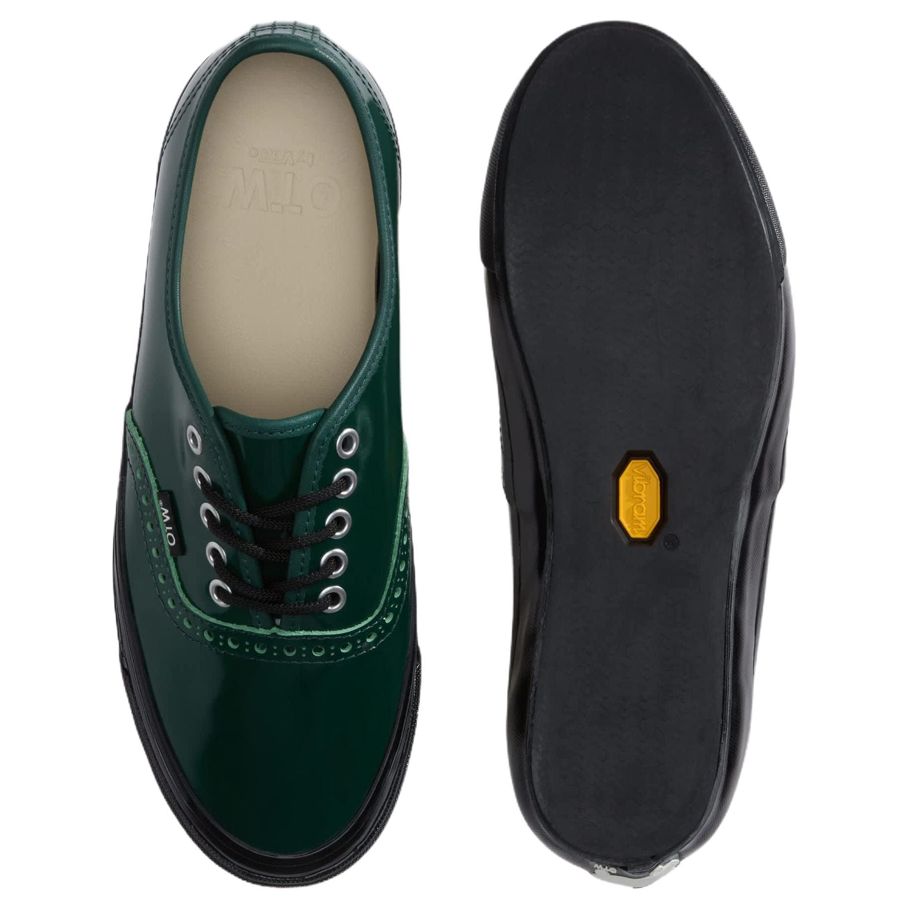 Кроссовки Vans Authentic 44 Дышащая Скейтборд Обувь Унисекс Зеленая - изображение 4
