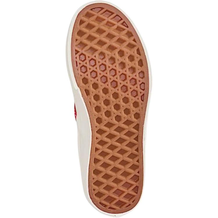 Кроссовки Vans Classic Slip ON Низкий Топ Скейтборд Обувь Красная Детская - изображение 5