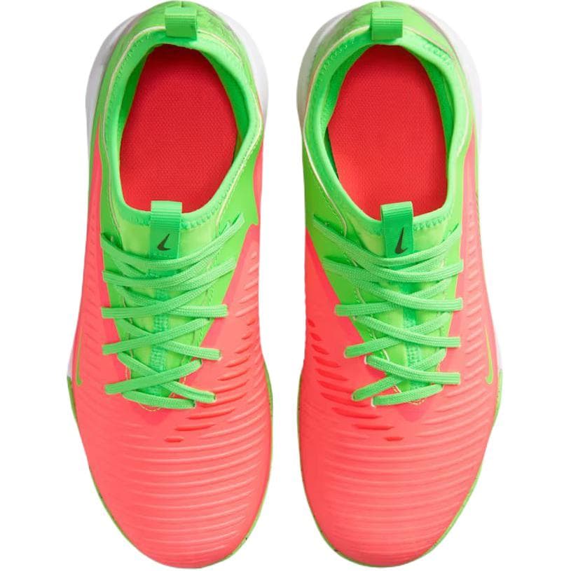 Бутсы Nike Jr. Phantom 6 Low Топ Детские футбольные бутсы Зеленый розовый Детский - изображение 4