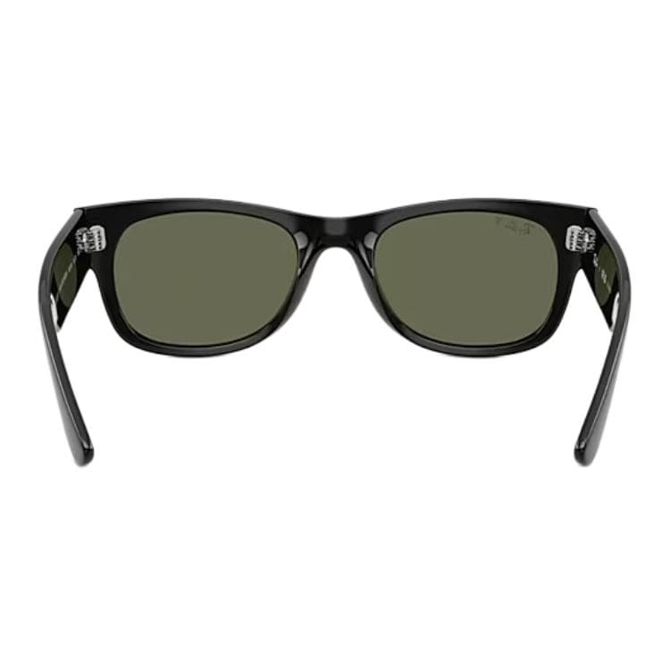Солнцезащитные очки RayBan Ацетатные Квадратные Солнцезащитные Очки Унисекс Полированные Черные - изображение 6