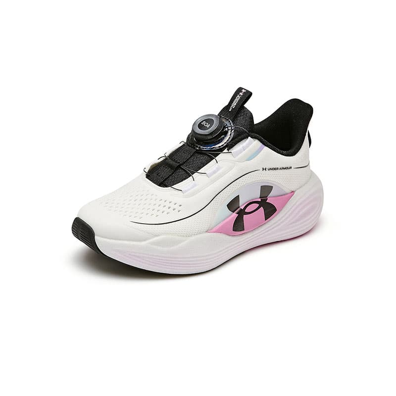 Кроссовки Under Armour Urban Outdoors Kids Running Sneakers Low Top White Pink Kids - изображение 3