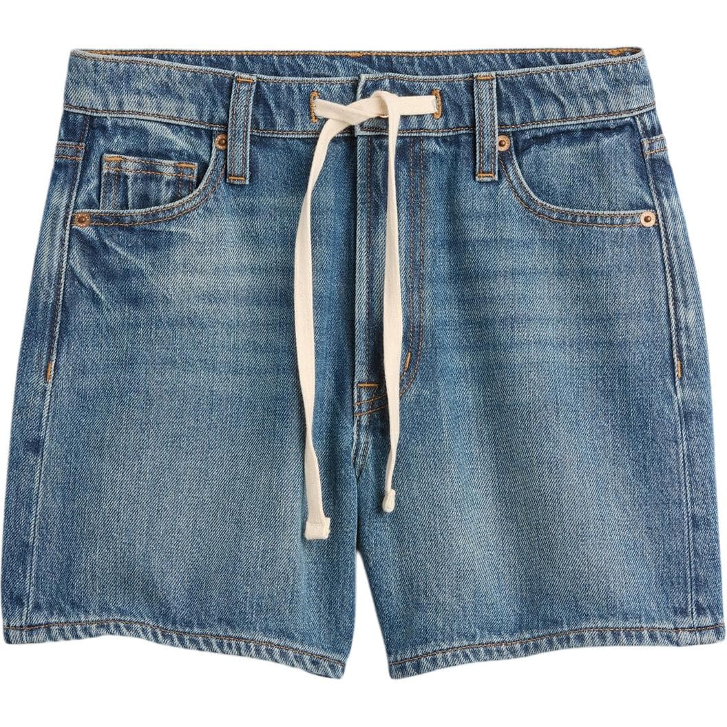 GAP Темный цвет Очистка Женские Джинсовые шорты - изображение 1