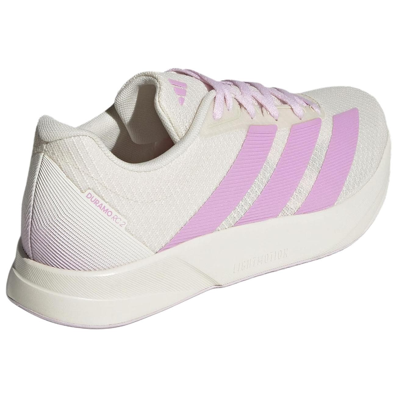 Кроссовки для бега Adidas Duramo RC2 противоскользящие устойчивые к истиранию дышащие покрытие отскок беговые кроссовки женские бежевый - изображение 4