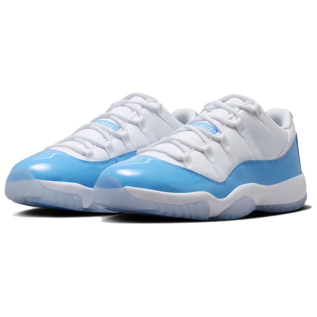 Ретро баскетбольные кроссовки Jordan Air Jordan 11 Low Топ Ретро Баскетбольные Кроссовки Мужские Белый Синий - изображение 3
