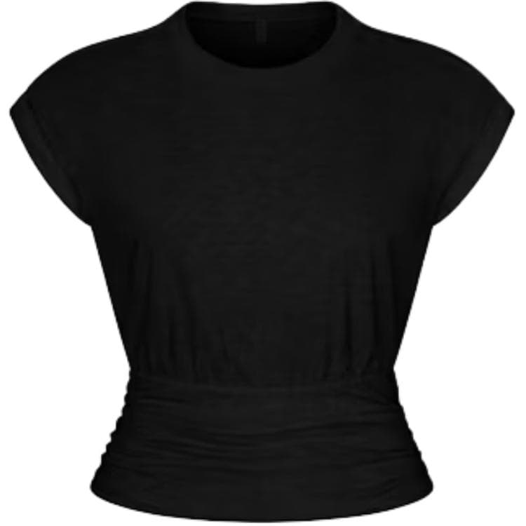 Футболка SKIMS Очистка Onyx Washed Onyx Женские T-рубашки - изображение 1