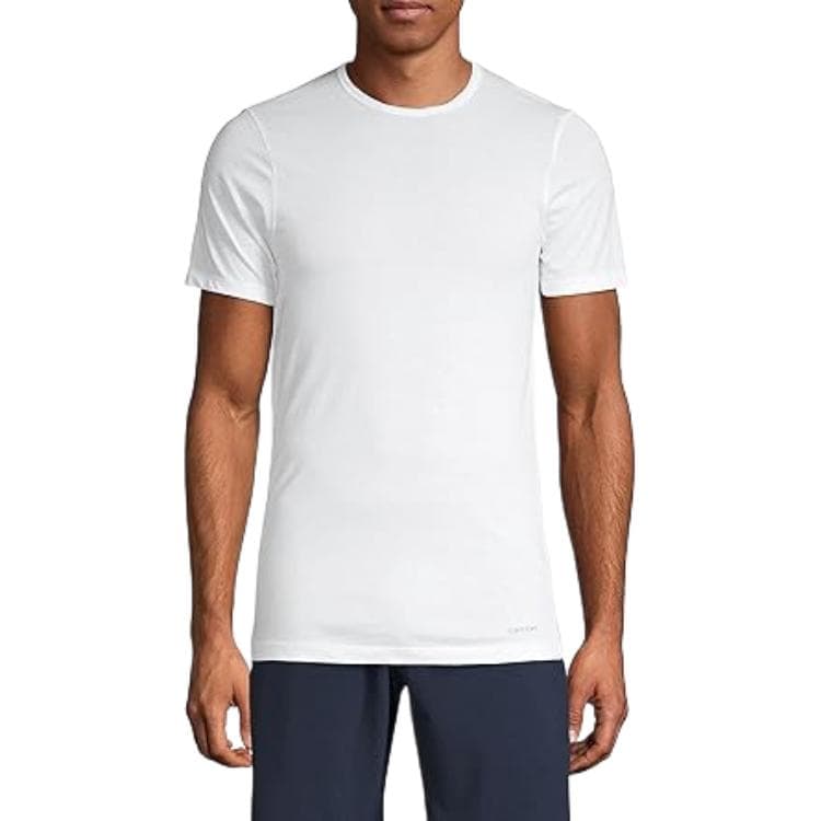 Футболка Calvin Klein T-рубашка мужская 3 упаковки - изображение 1