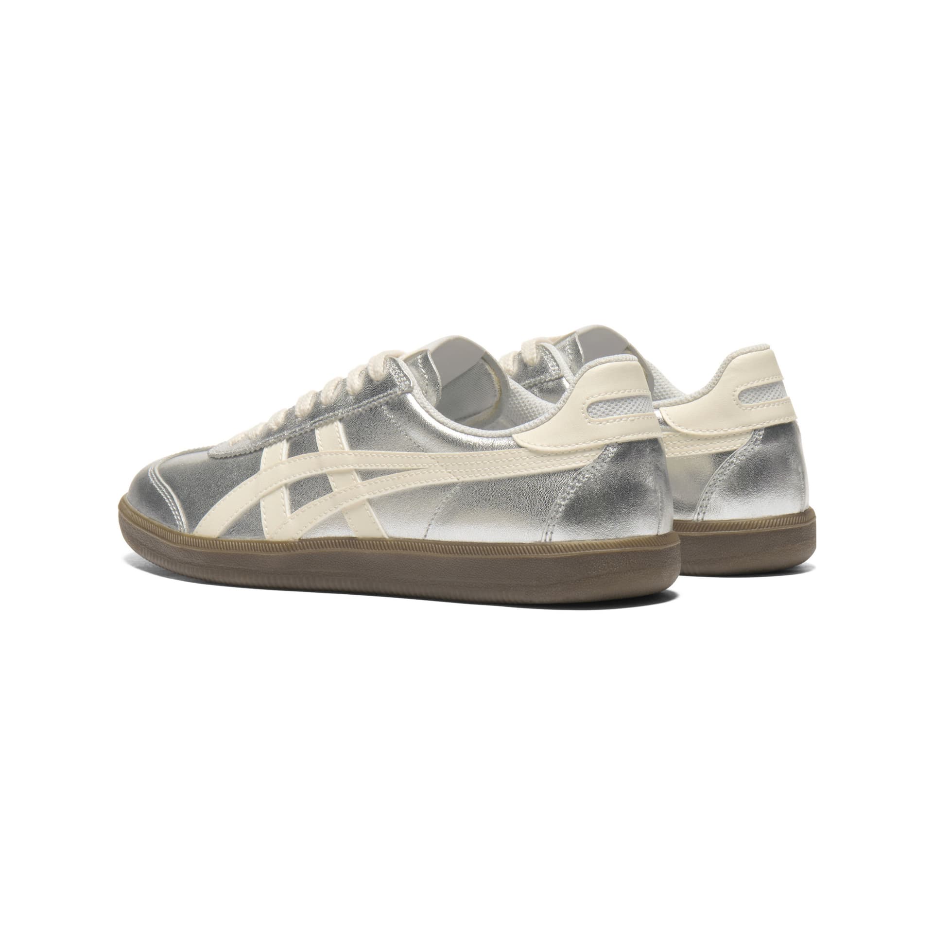 Кроссовки Onitsuka Tiger Tokuten Кеды немецкой армии (GAT) Унисекс Серебряный - изображение 4