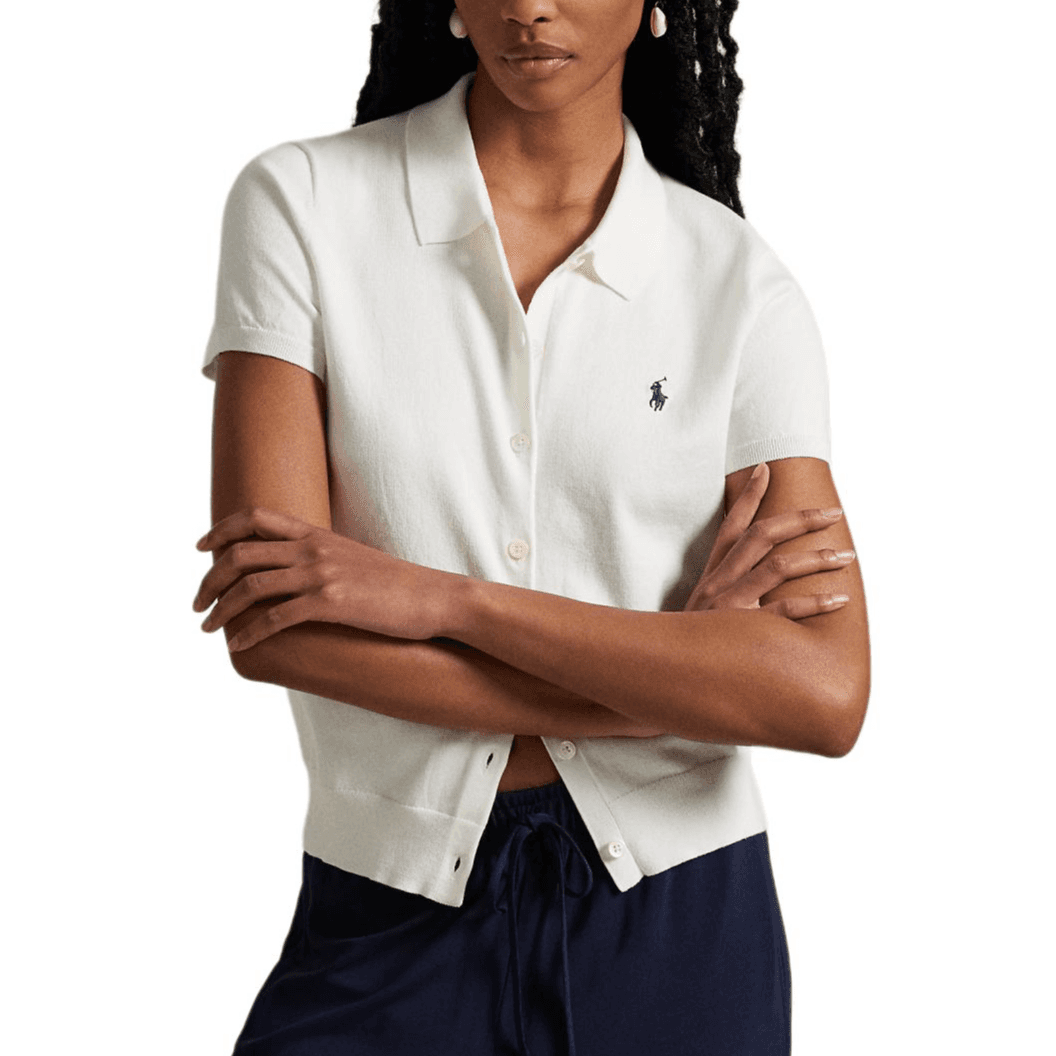 Кофта Polo Ralph Lauren SS25 Трикотаж Стандартный размер Women's White - изображение 3