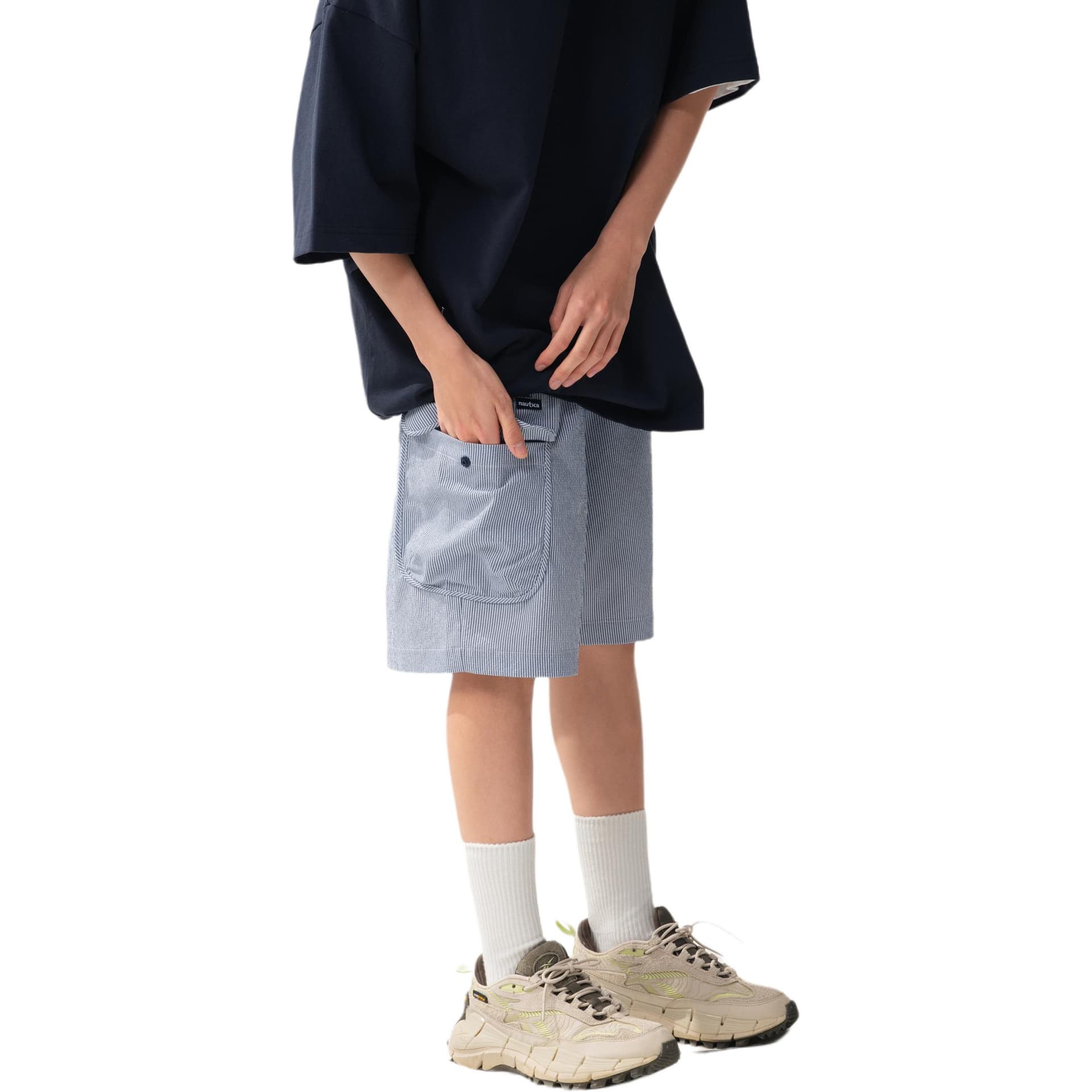 Nautica White Sail Повседневные шорты Мужские - изображение 8
