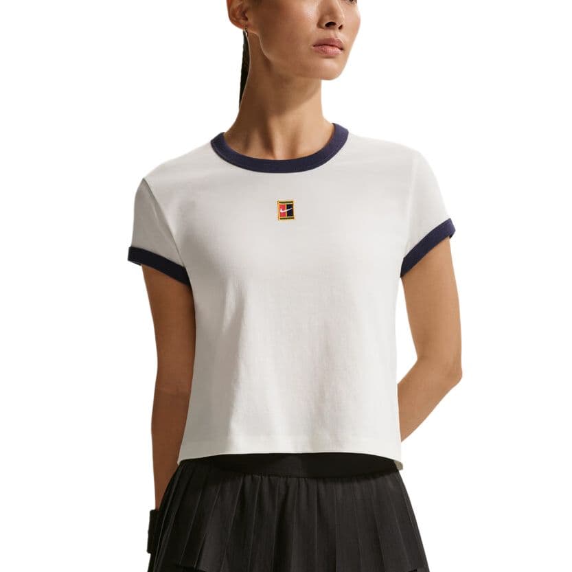 Футболка Nike Club Белые Женские T-рубашки - изображение 1