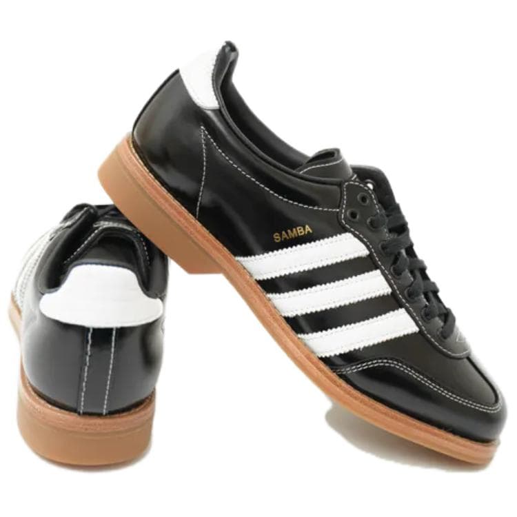 Кроссовки Adidas Originals Samba Повседневная обувь Унисекс Черный - изображение 3