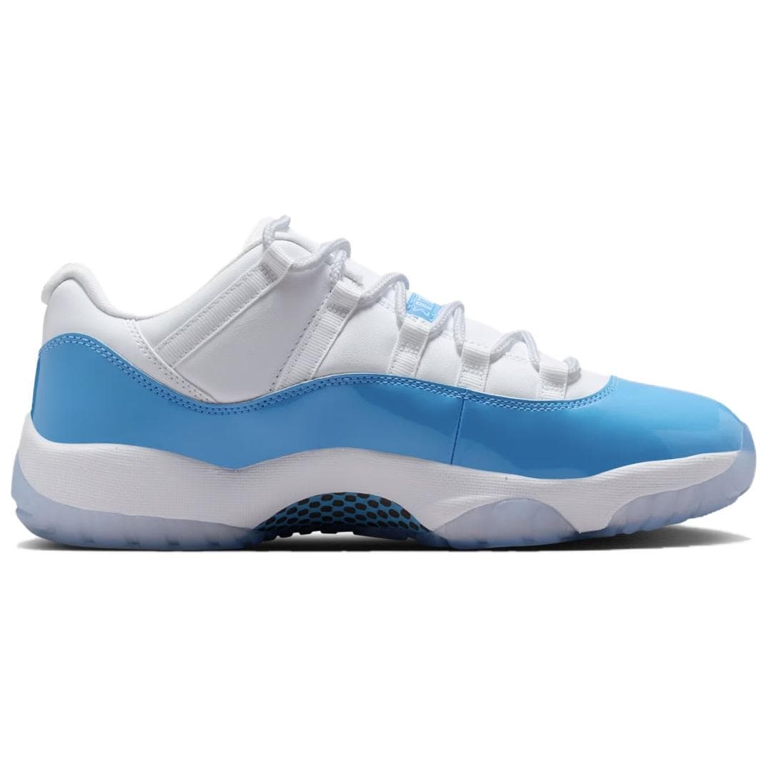 Ретро баскетбольные кроссовки Jordan Air Jordan 11 Low Топ Ретро Баскетбольные Кроссовки Мужские Белый Синий - изображение 2