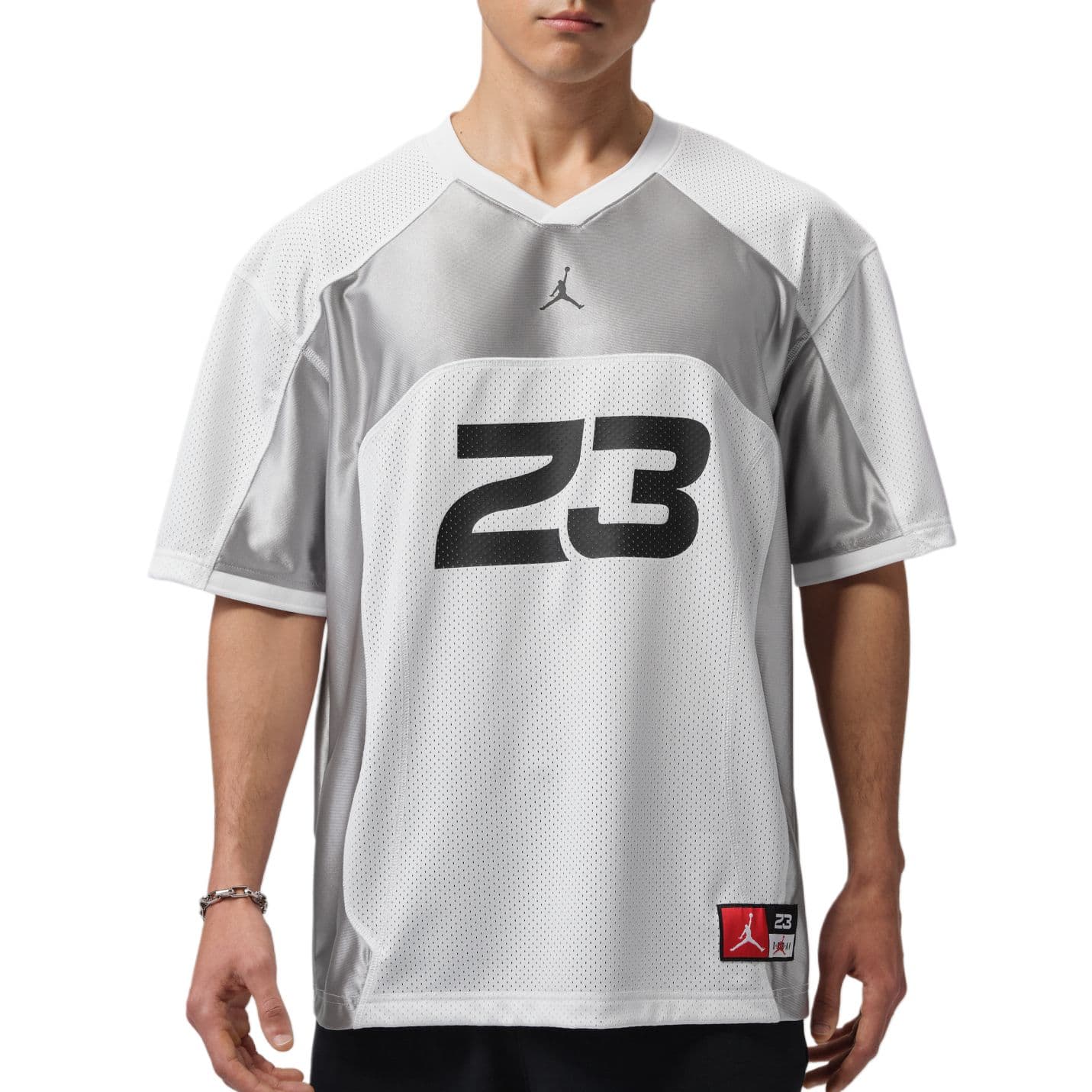 Футболка Jordan Flight Белый Светлый Дымчатый Серый Черный Мужские T-Рубашки - изображение 1