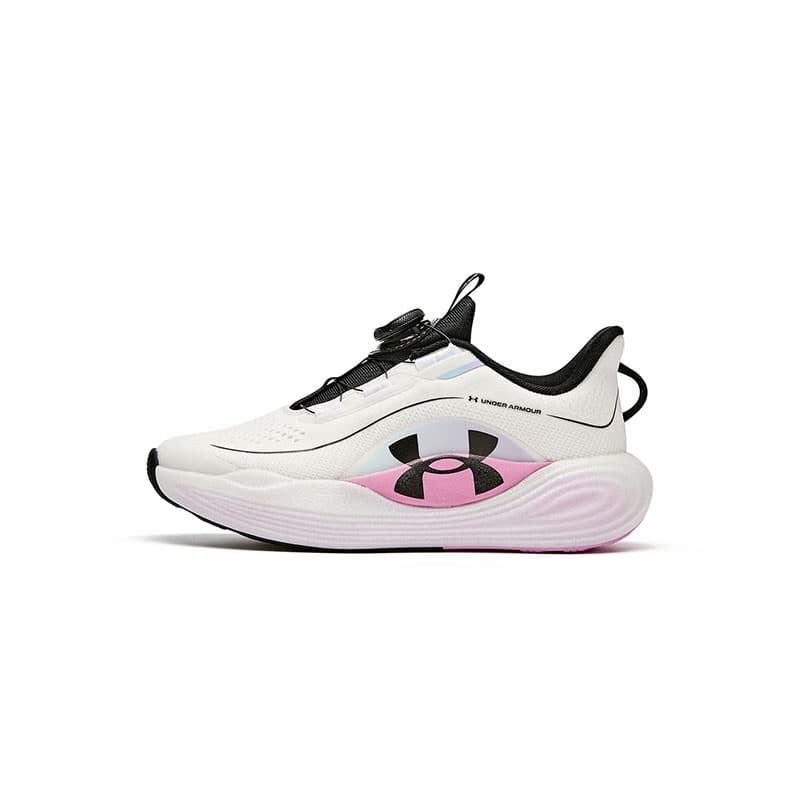Кроссовки Under Armour Urban Outdoors Kids Running Sneakers Low Top White Pink Kids - изображение 1