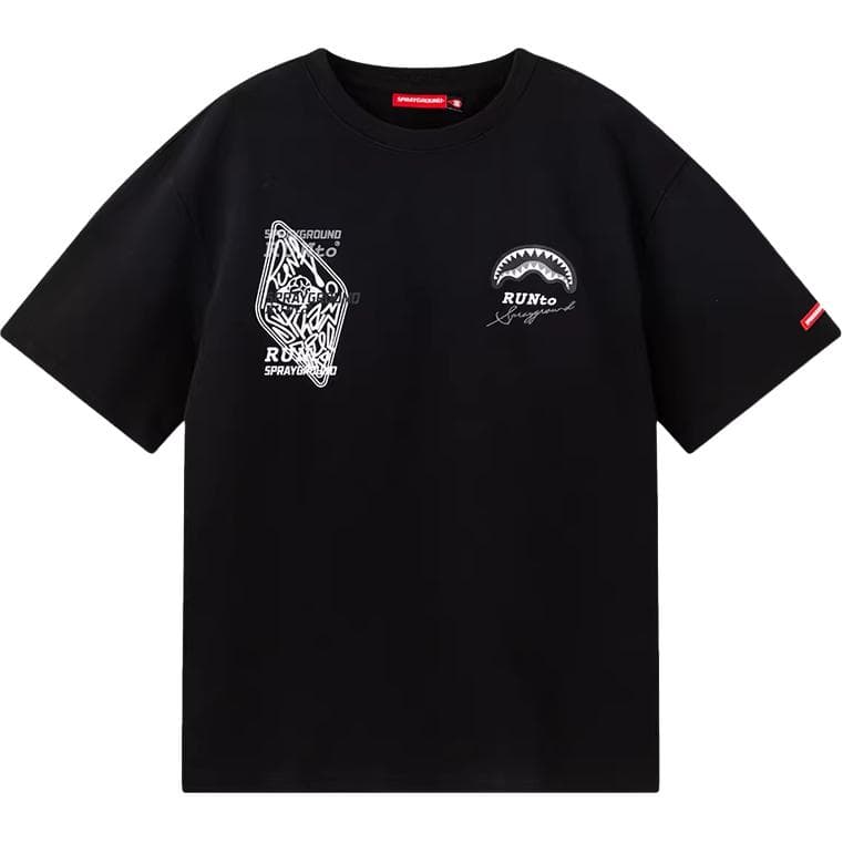 Футболка SPRAYGROUND x RUNto T Рубашка Мужская - изображение 1