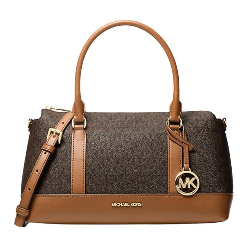 Сумка MICHAEL KORS Искусственная кожа Сумка Средняя Женская Темно-коричневая и Желтовато-коричневая - изображение 1