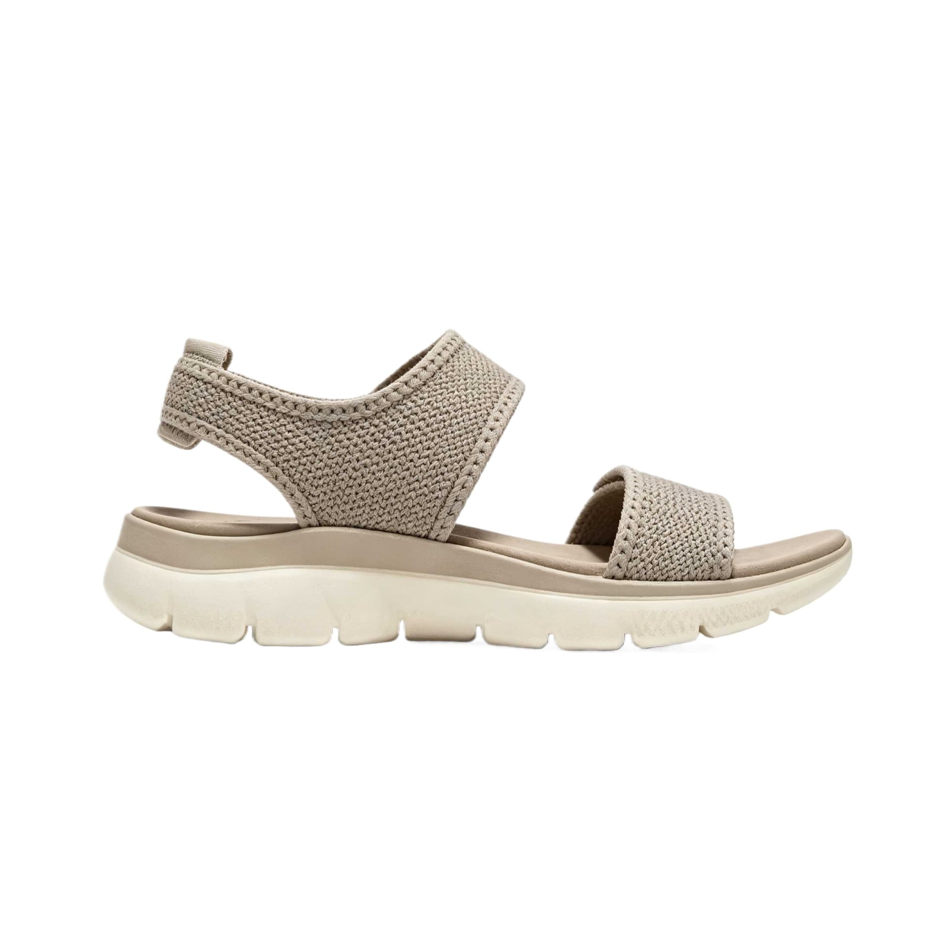 Шлёпанцы Skechers Sport Comfort One Шнуровки Сандалии Женские Тауповые - изображение 2
