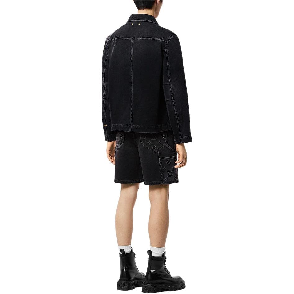 Джинсовая куртка LOUIS VUITTON FW24 Logo - изображение 3