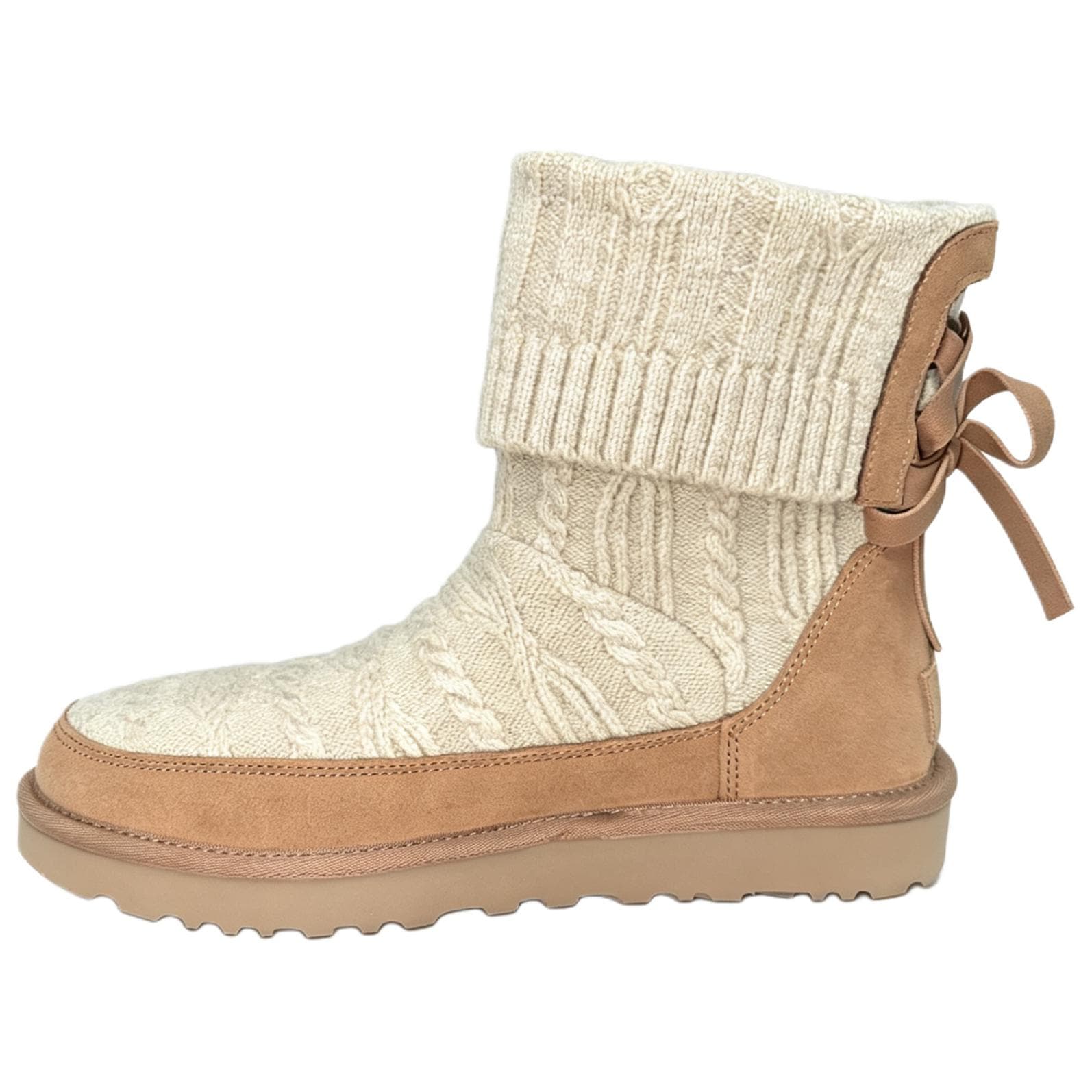 Ботинки зимние UGG CLASSIC MINI CABELLE KNIT - изображение 1