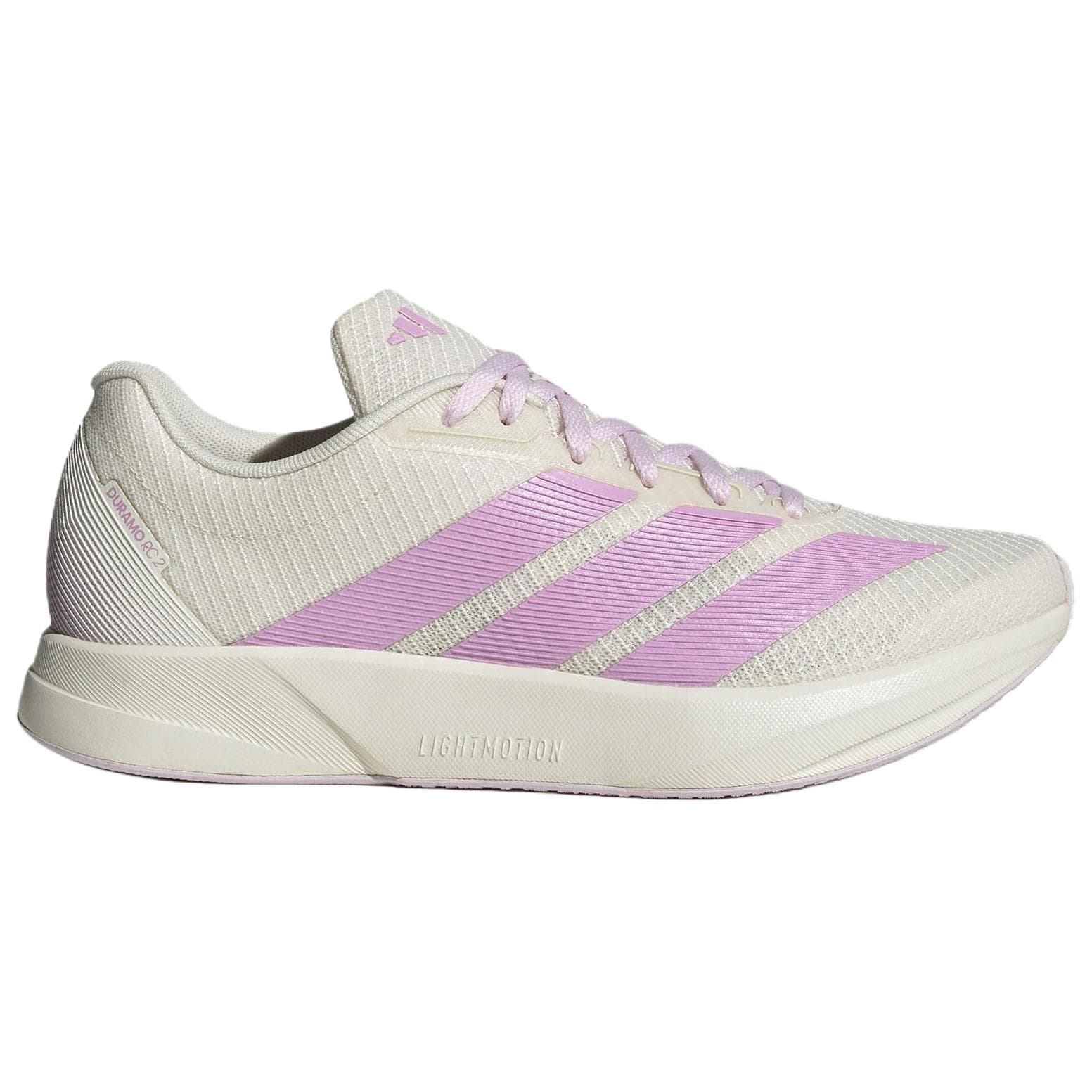 Кроссовки для бега Adidas Duramo RC2 противоскользящие устойчивые к истиранию дышащие покрытие отскок беговые кроссовки женские бежевый - изображение 2