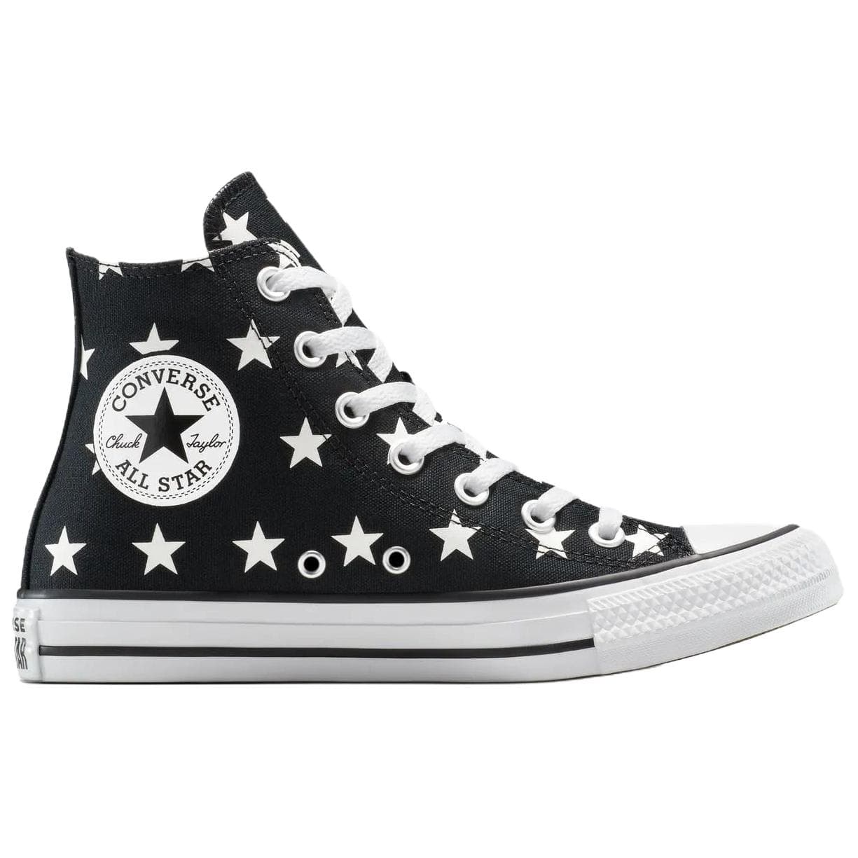 Кеды Converse Chuck TAYLOR All Star Износостойкие Высокие Кеды Женские Черные - изображение 2