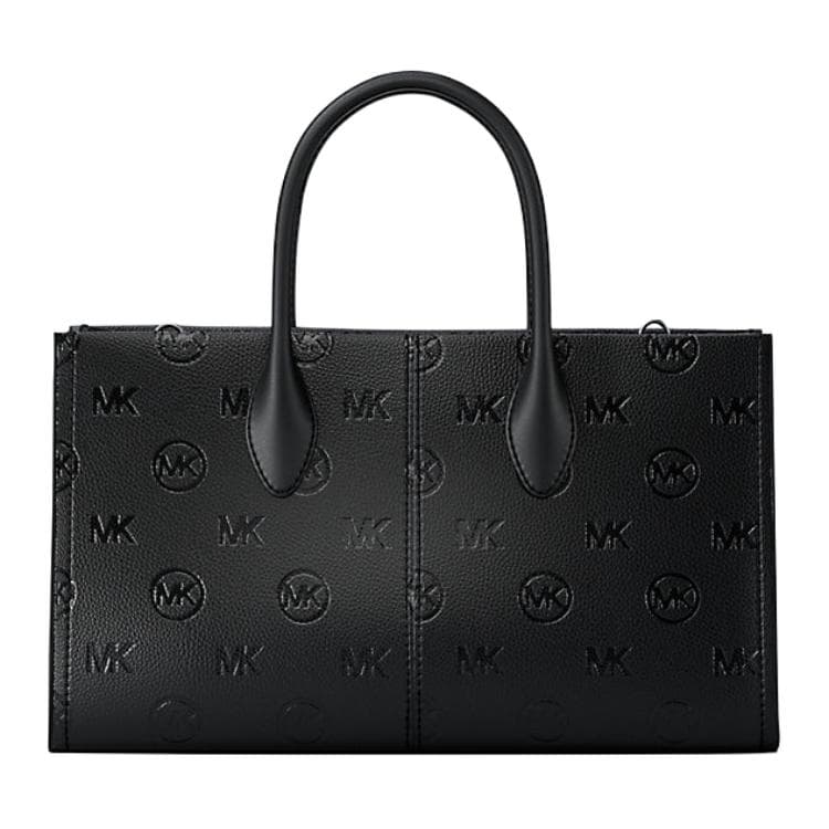 Сумка MICHAEL KORS Mirella ПУ (полиуретан) с полиэстеровым волокном сумка через плечо сумка среднего размера женская черная - изображение 4