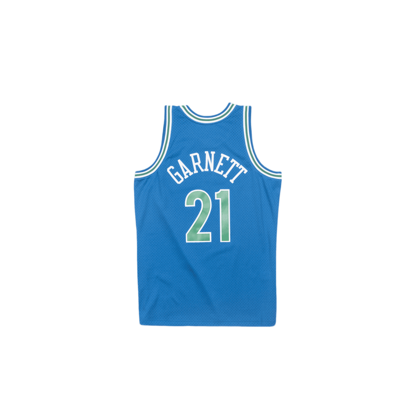 Баскетбольная майка Mitchell & Ness Kevin Garnett 1995-96 Blue Jersey - изображение 2