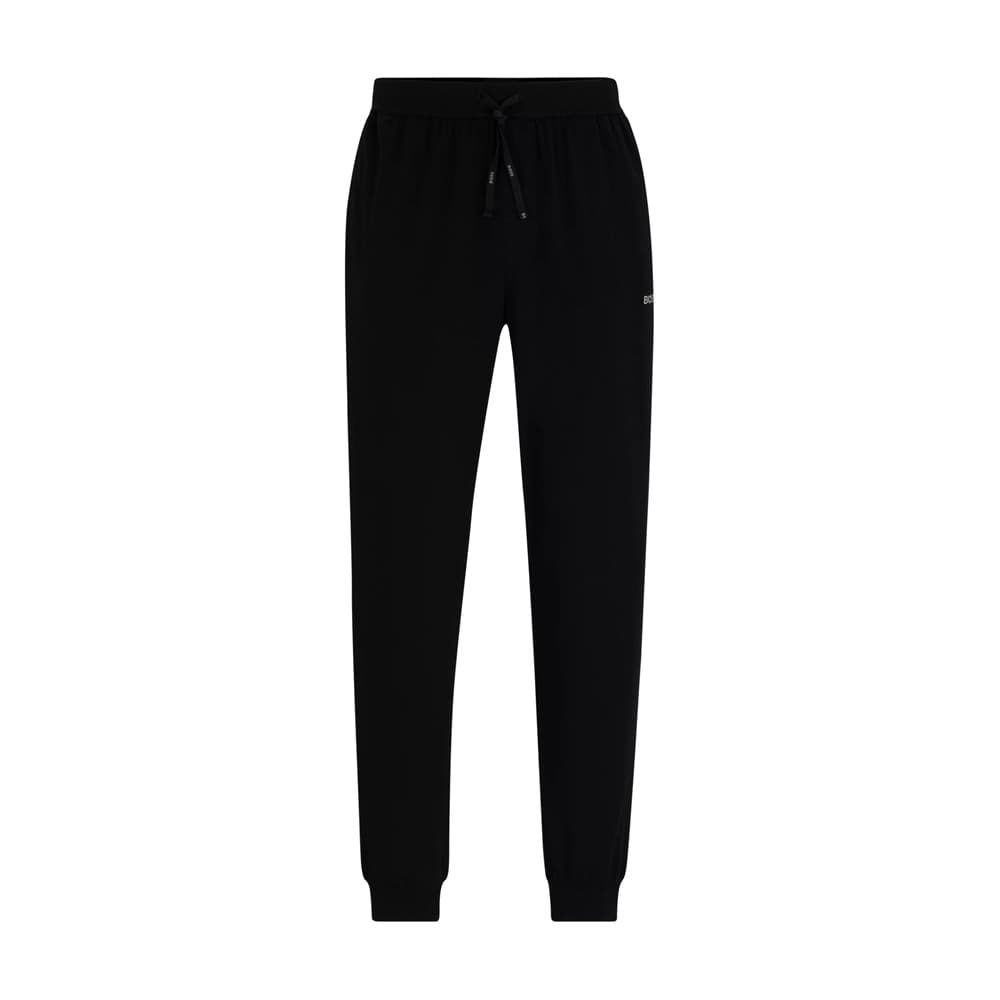 Штаны HUGO BOSS Stretch-Cotton Tracksuit Bottoms With Logo Detail - изображение 1