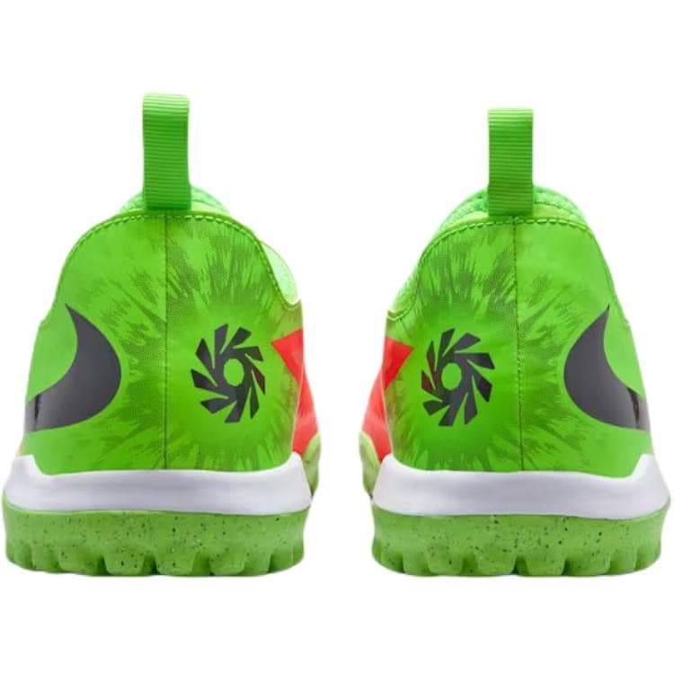 Бутсы Nike Jr. Phantom 6 Low Топ Детские футбольные бутсы Зеленый розовый Детский - изображение 5