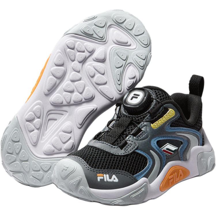 Кроссовки FILA KIDS Рок Ткань Низкие Кеды Детские Лифтайл Обувь для Возраста 3-7 Лет - изображение 3