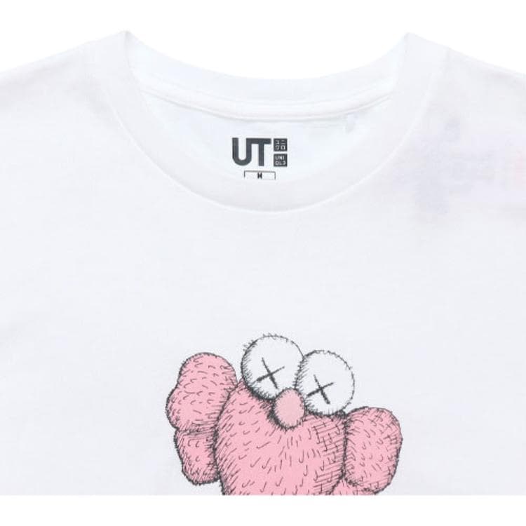 Футболка UNIQLO x KAWS White T-Shirt - изображение 2
