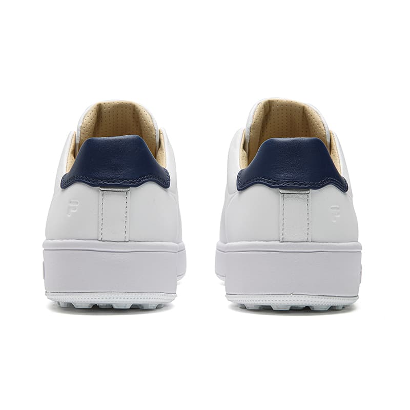 Кроссовки для гольфа FILA GF 1911 Trainer Износостойкий Дышащий Легкий Низкий Топ Гольф Обувь Мужская FILA Белый Пыльно-Синий - изображение 5