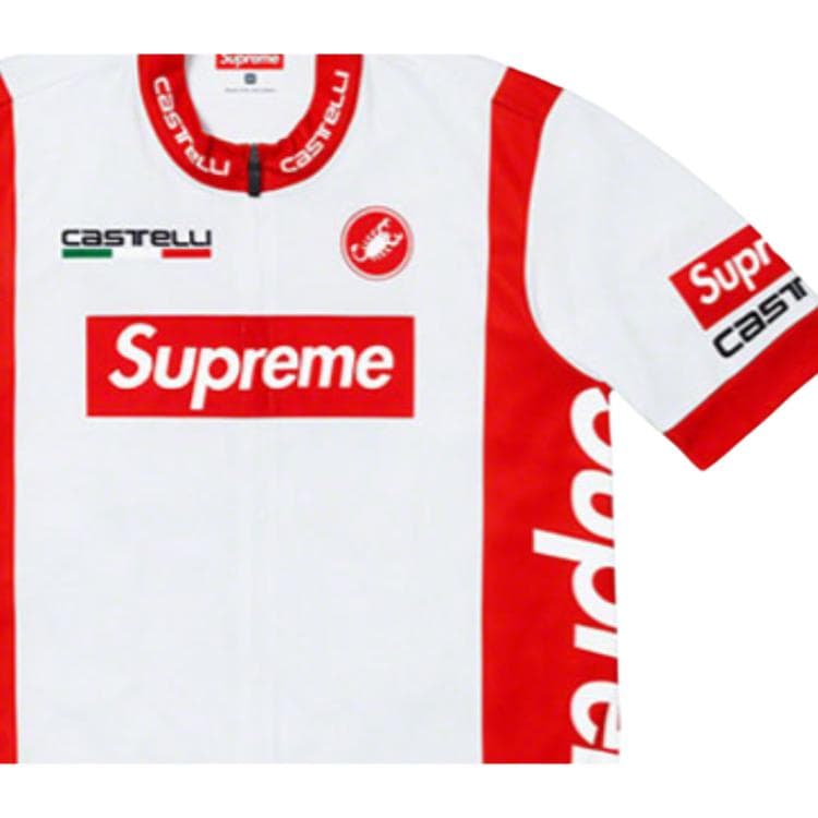 Футболка Supreme x Castelli Cycling Jersey Red - изображение 4