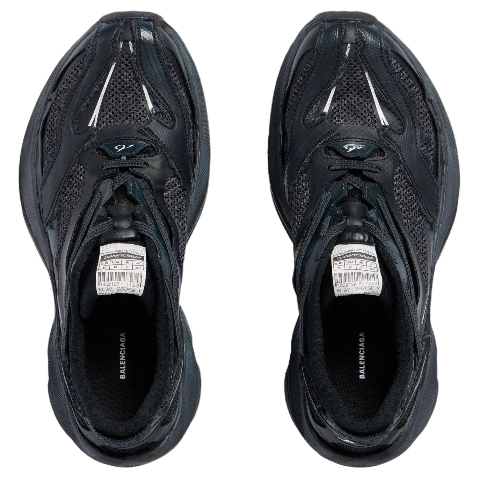 Кроссовки Balenciaga JET Low Топ Массивные кроссовки Женские Черный - изображение 4