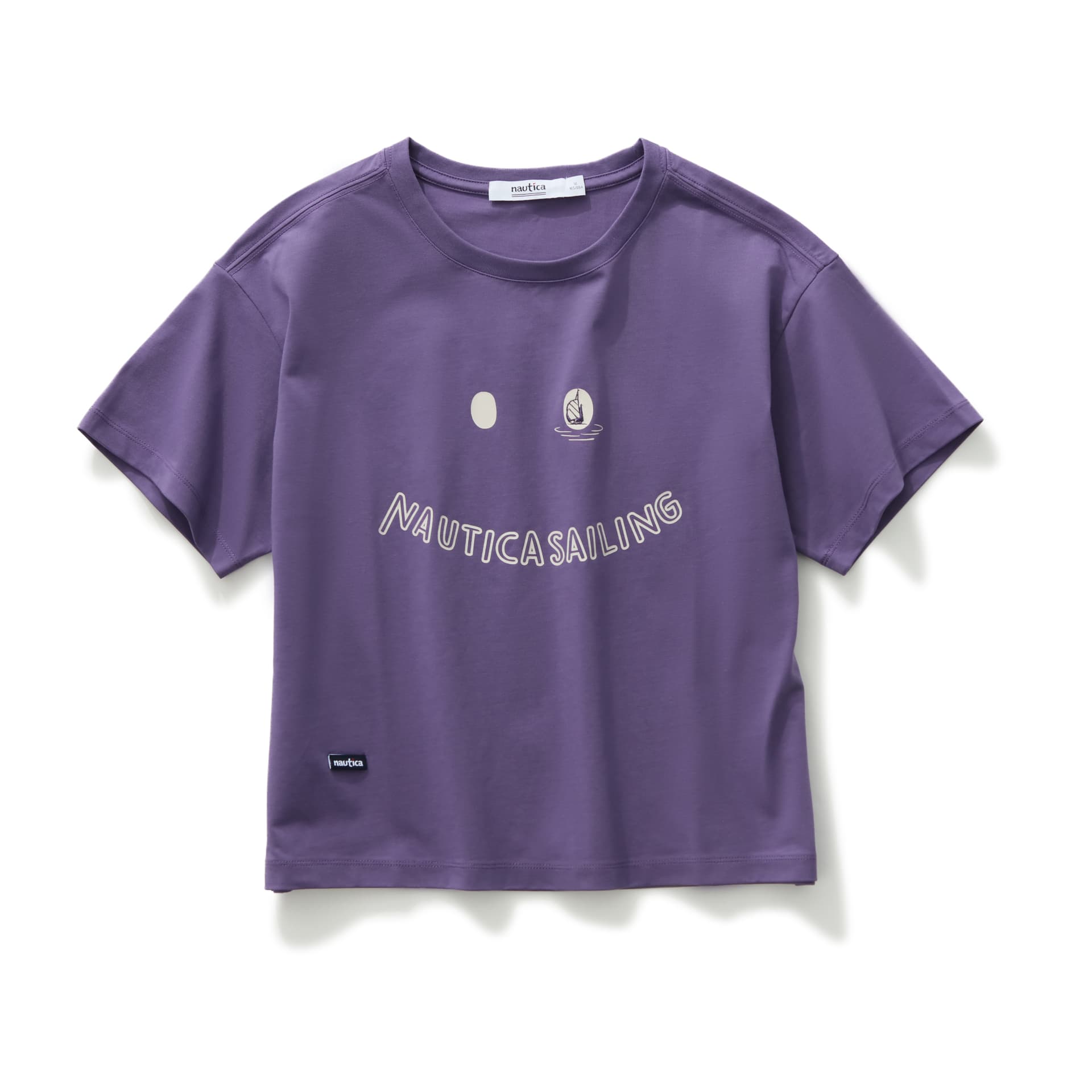 Футболка Nautica White Sail Короткий рукав T-рубашка Женская - изображение 1