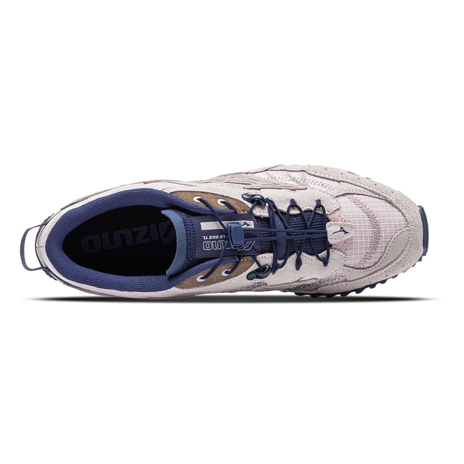 Кроссовки Mizuno Low Топ Повседневная обувь Унисекс Серо-фиолетовый - изображение 3