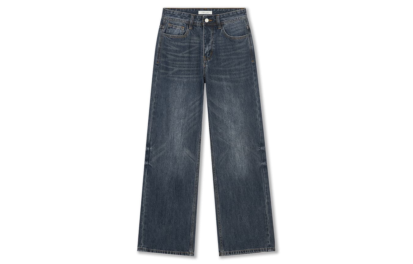 Джинсы BONELESS Cut Wash Blue Women's Jeans BONELESS Cut Промытый Синий Женские Джинсы - изображение 1