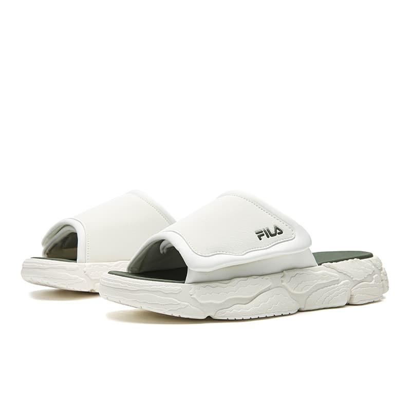 Сандалии FILA FERN SLIPPER Шлепанцы Мужские Снежные - изображение 3