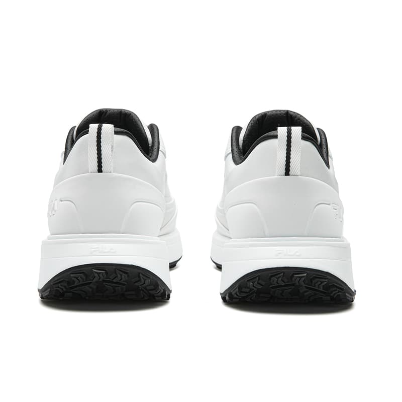 Кроссовки для гольфа FILA GF 1911 Trainer Износостойкий Дышащий Легкий Низкий Топ Гольф Обувь Мужская Ярко-Белый - изображение 5