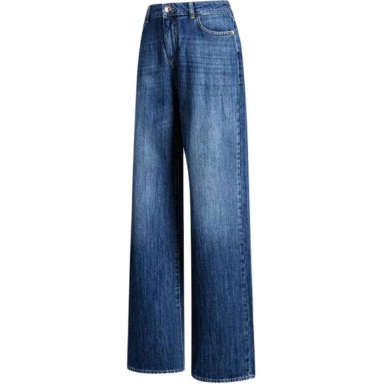 Джинсы EMPORIO ARMANI Джинсы Женские синие - изображение 3